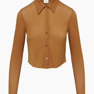 Wilfred Pose Waist Mesh Shirt